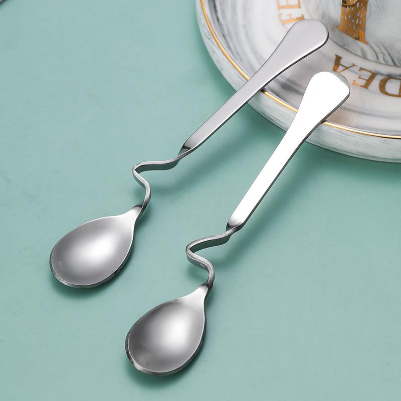 S-Shaped Twisted Handle Hangin - Bar Spoon Twisted recension och pris