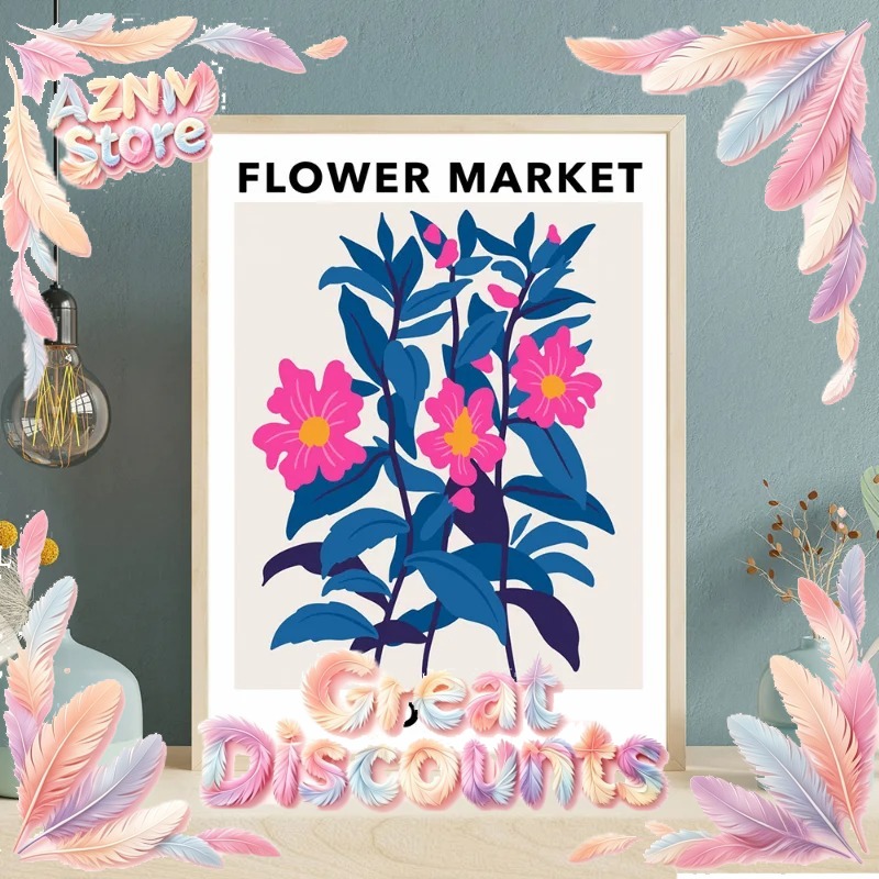 Flower Market Prints Poster Ba - Home Barcelona recension och pris