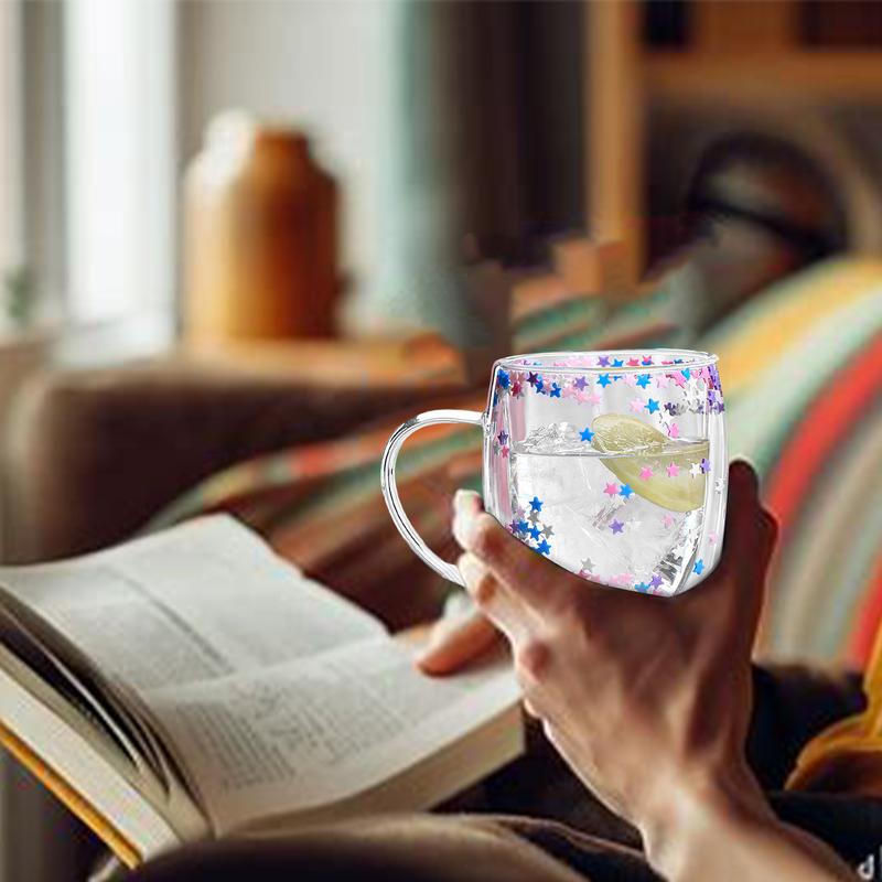Double Walled Glass Coffee Mug - Old Fashioned Glass recension och pris