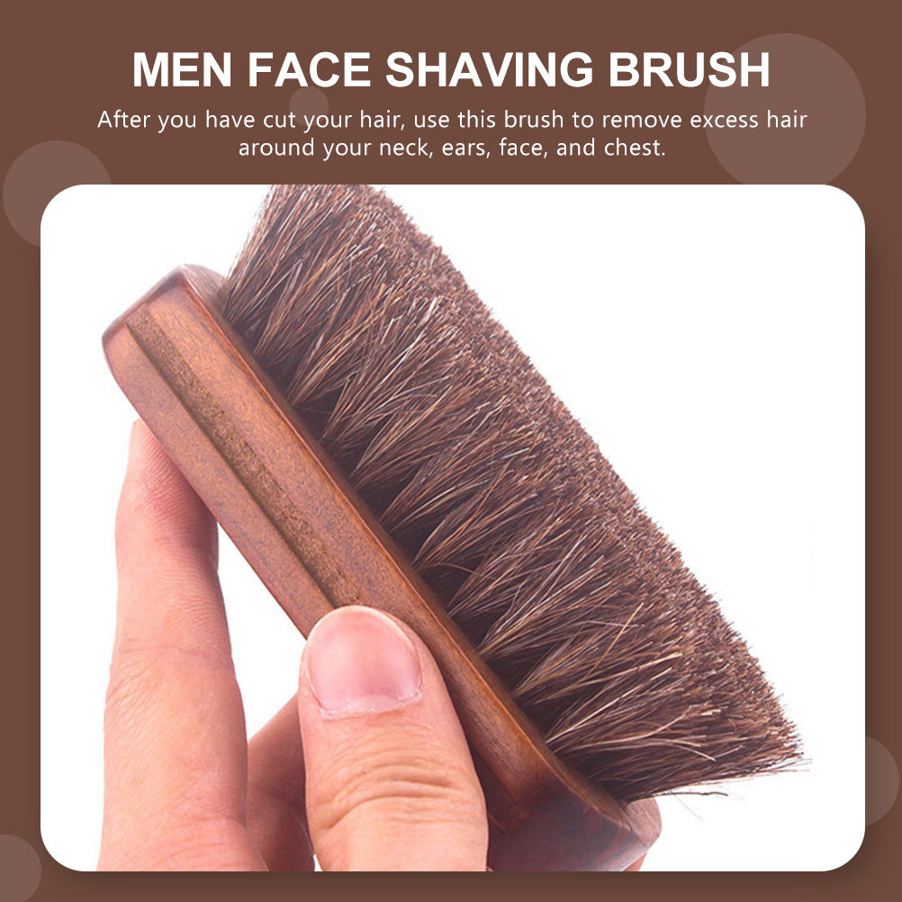 Beard Brush for Men High-Grade - Home Barber recension och pris