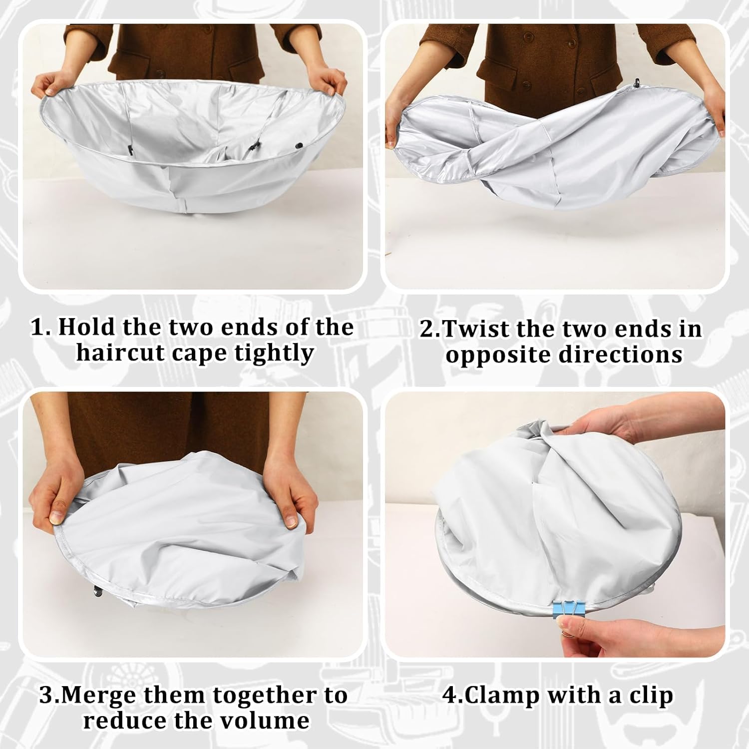 Hair Cutting Cape for All Ages - Home Barber recension och pris