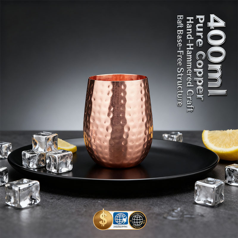 100% Copper Moscow Mule Mug Du - Mule Copper Mug recension och pris