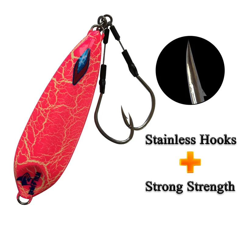 AS 10Pairs Barbed Double Hooks - Jigger Double Sided recension och pris