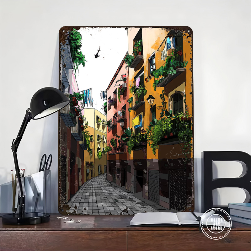 Barcelona Old Town 3D Texture  - Home Barcelona recension och pris
