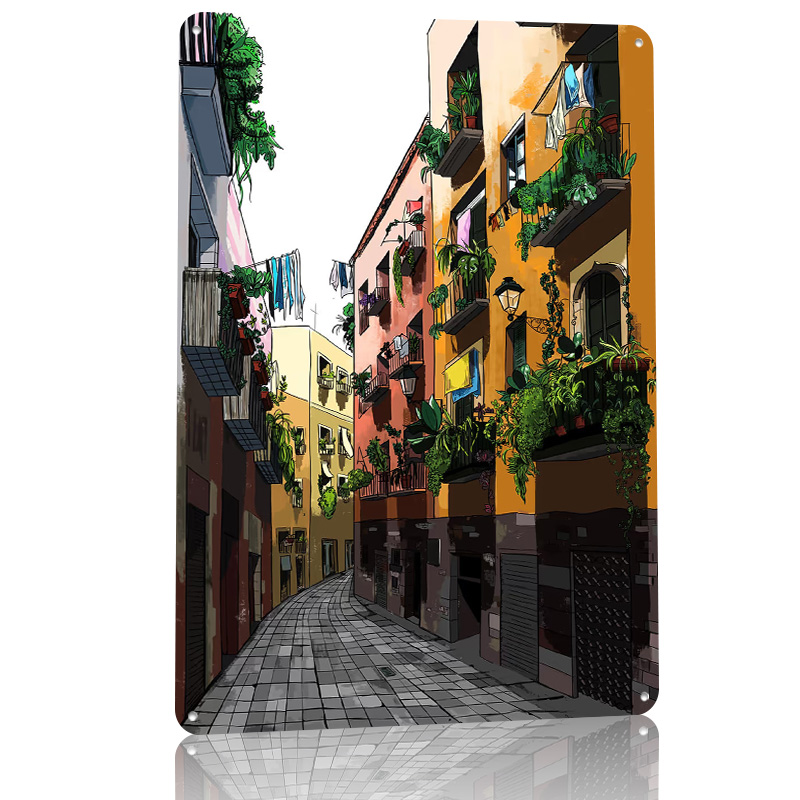 Barcelona Old Town 3D Texture  - Home Barcelona recension och pris