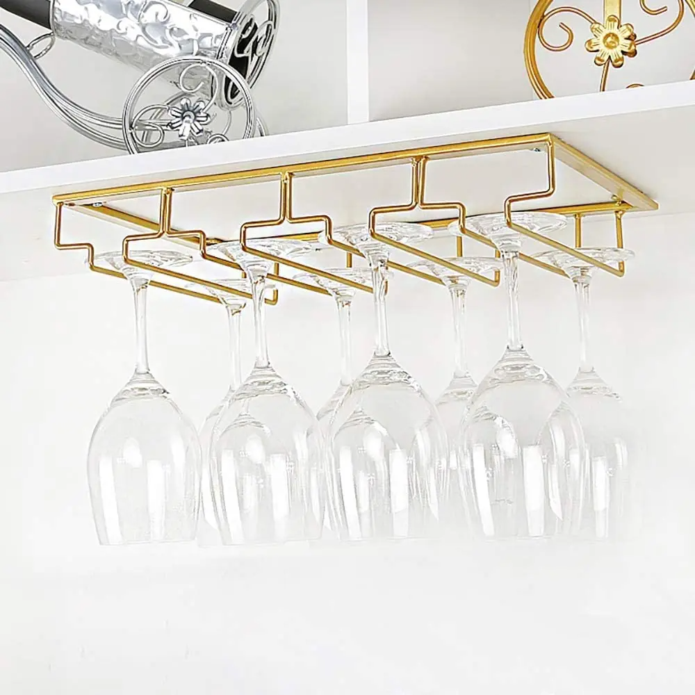 Wine Glass Hanger Rack for Bar - Home Bar And Cabinet recension och pris