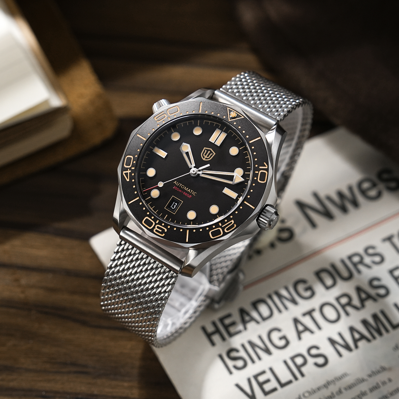 Watchdives WD007 V4 Automatic  - Old Fashioned Glass recension och pris