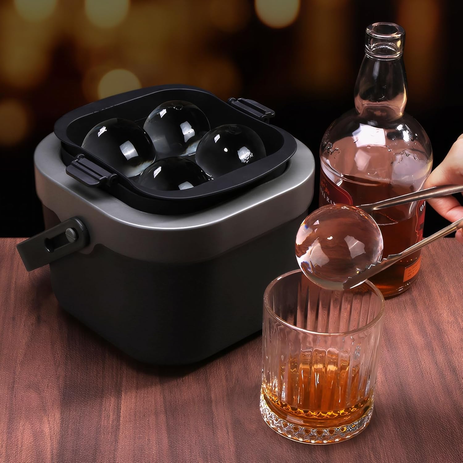Crystal Clear Ice Ball Maker,  - Ice Mold Sphere recension och pris