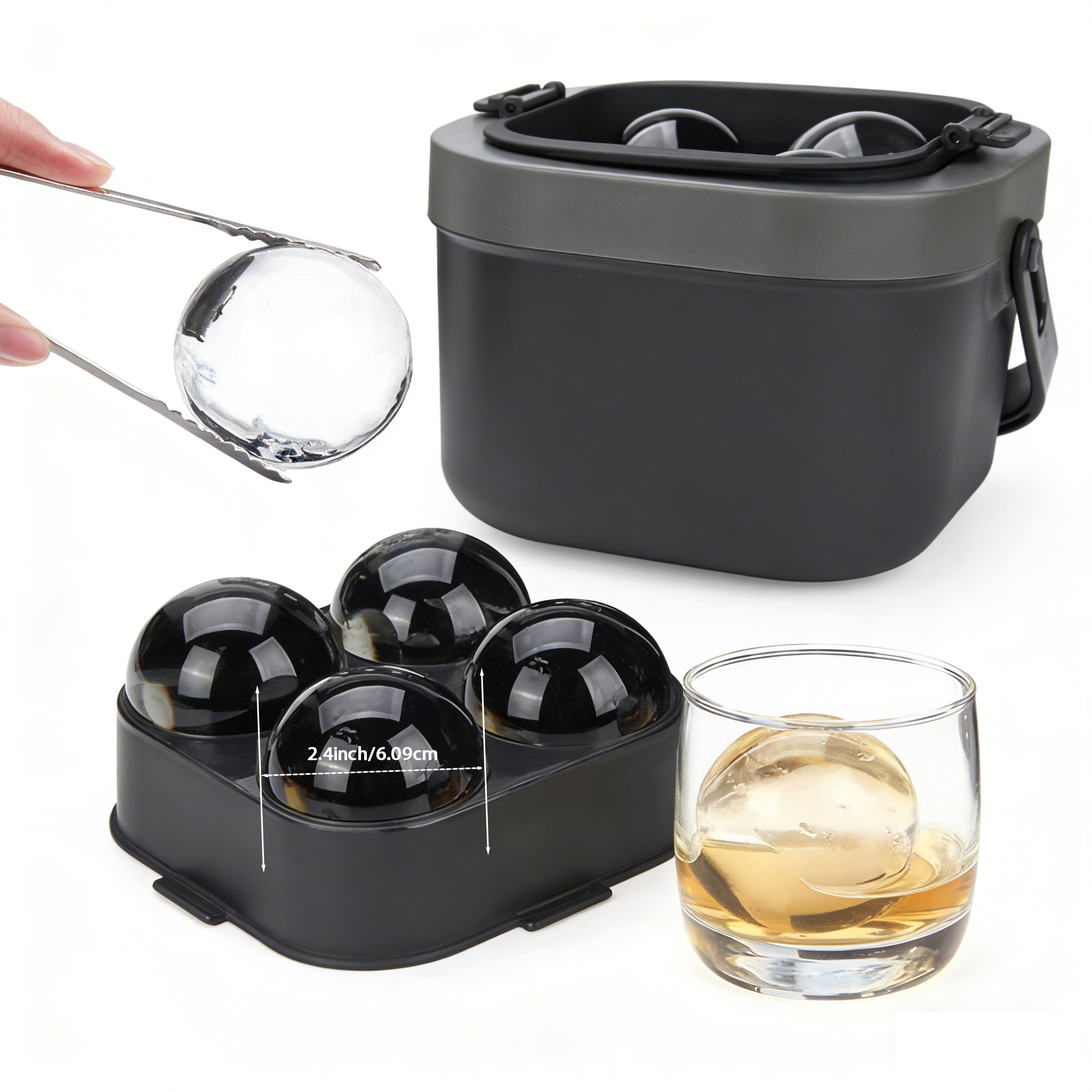 Crystal Clear Ice Ball Maker,  - Ice Mold Sphere recension och pris