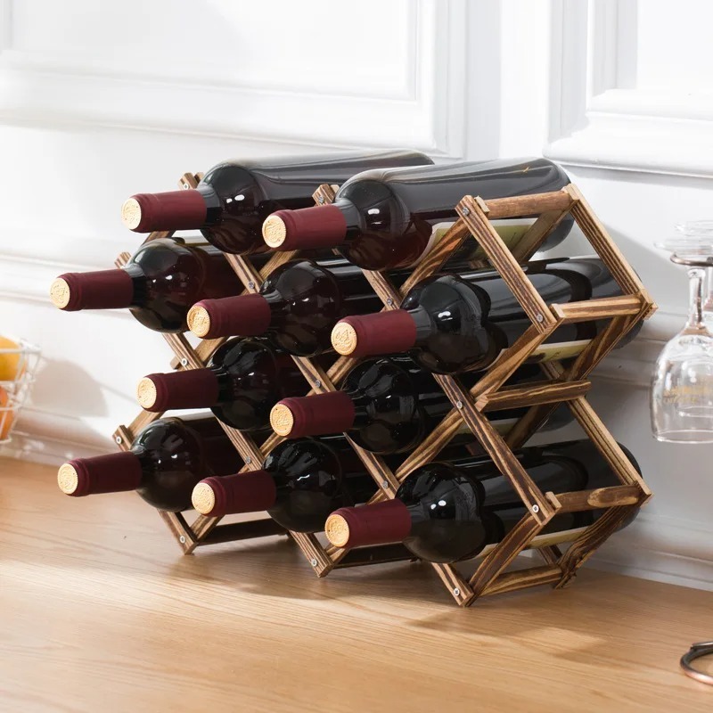 Stackable Wine Storage Shelves - Home Bar And Cabinet recension och pris