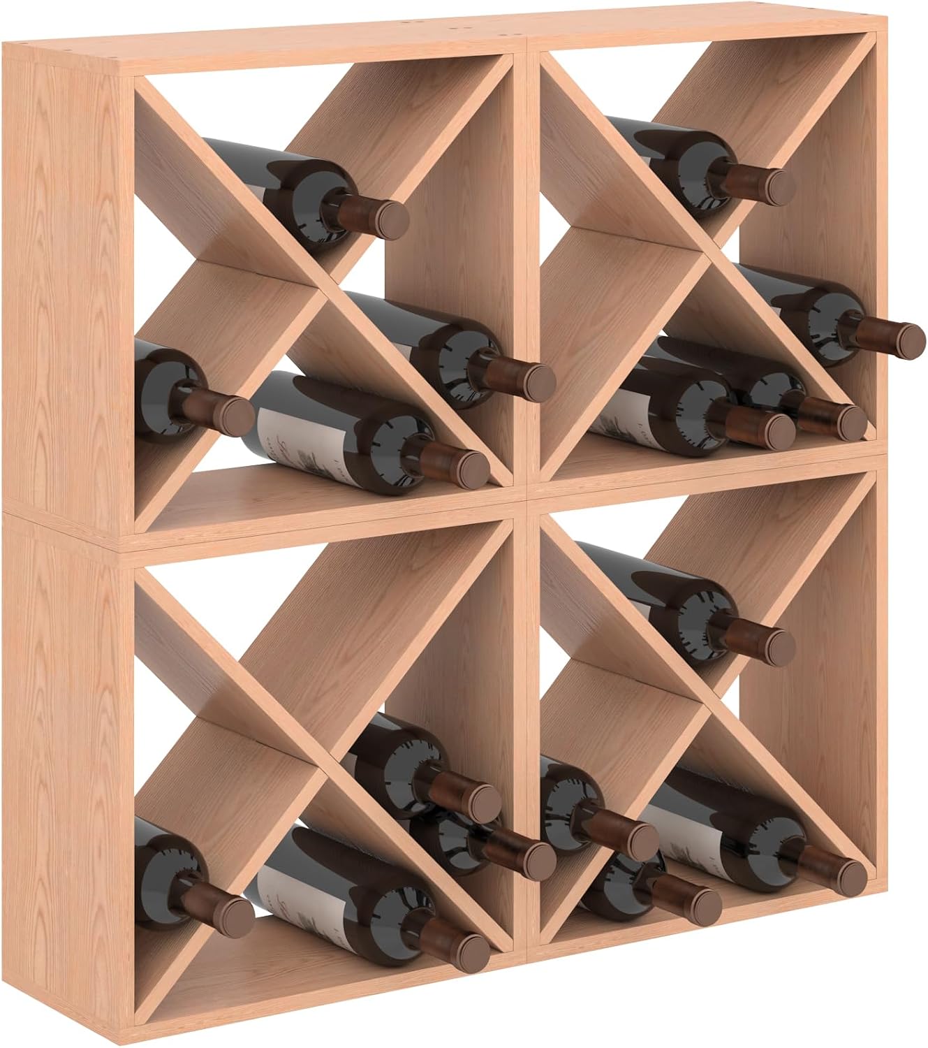 96 Bottle Wine Rack Countertop - Home Bar Shelf recension och pris