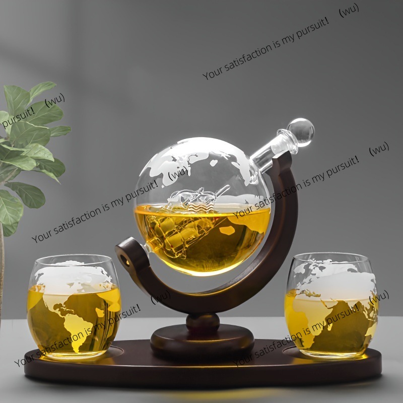 Whiskey Decanter Globe Set wit - Decanter Globe Set recension och pris