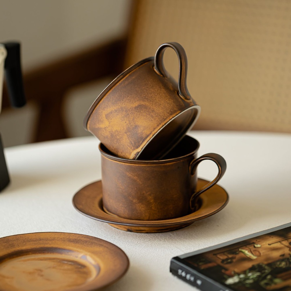 Japanese Retro Coffee Cup and  - Old Fashioned Glass recension och pris