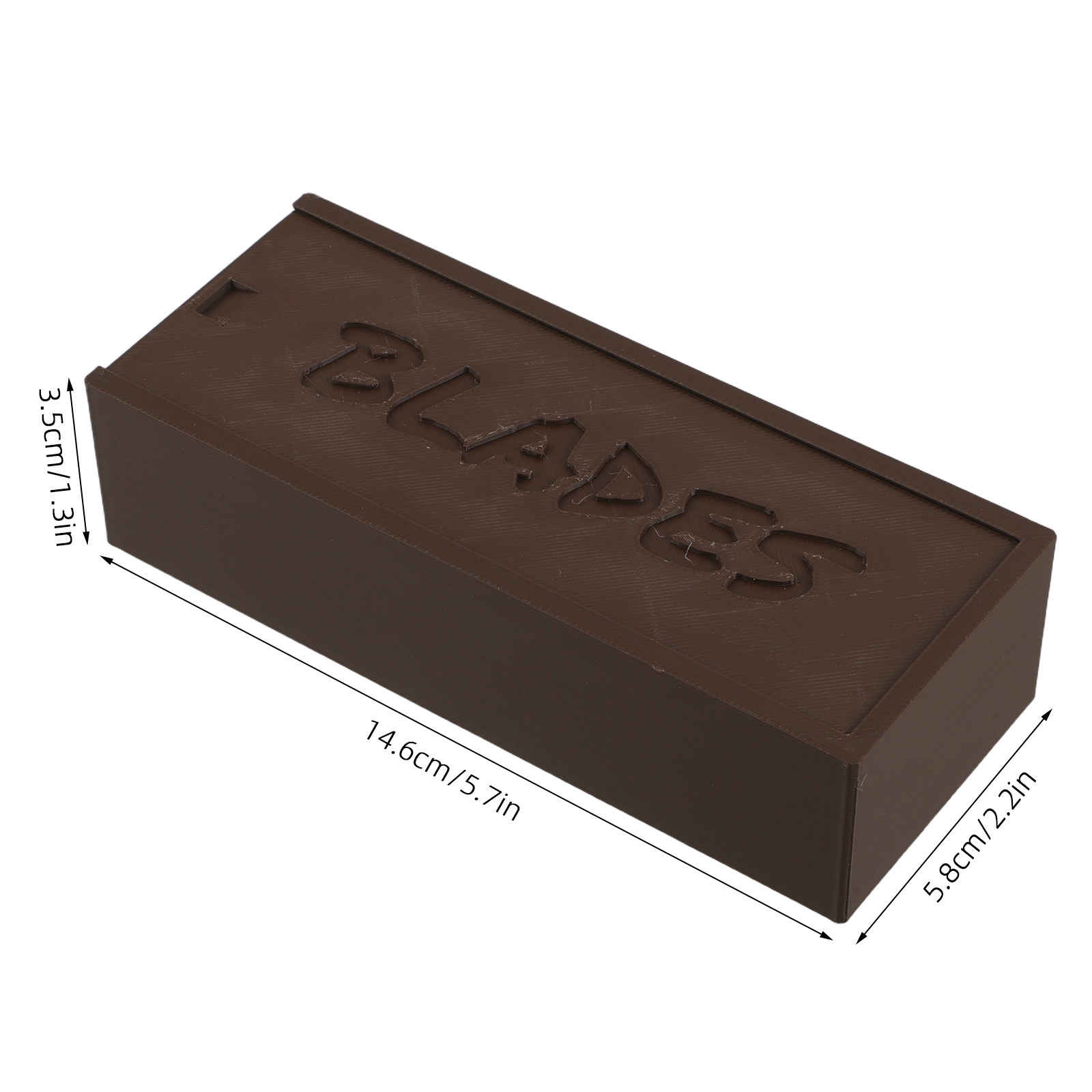 Brown Double Compartment Blade - Home Barber recension och pris