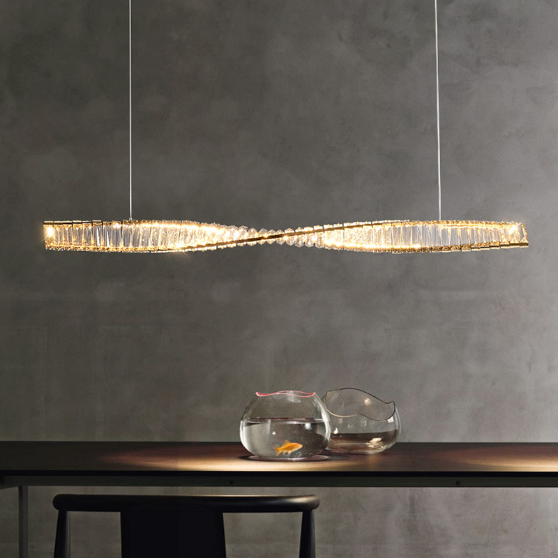 Luxury LED long Strip Crystal  - Home Bar Word recension och pris