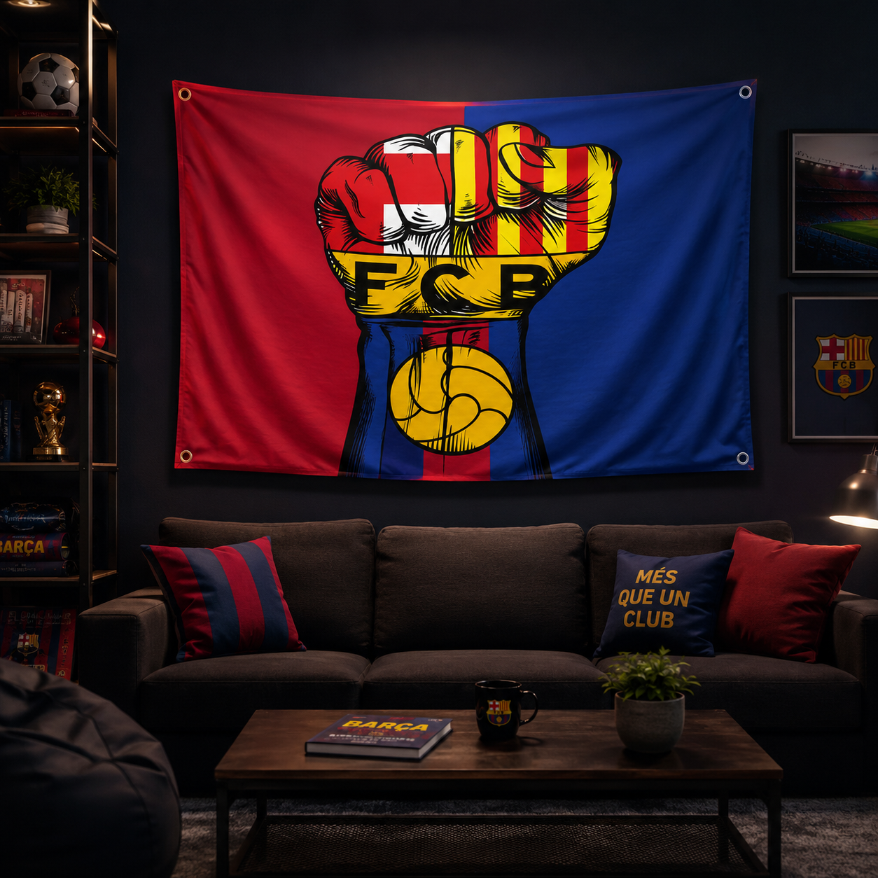 Barcelona Theme Backdrop Tapes - Home Barcelona recension och pris