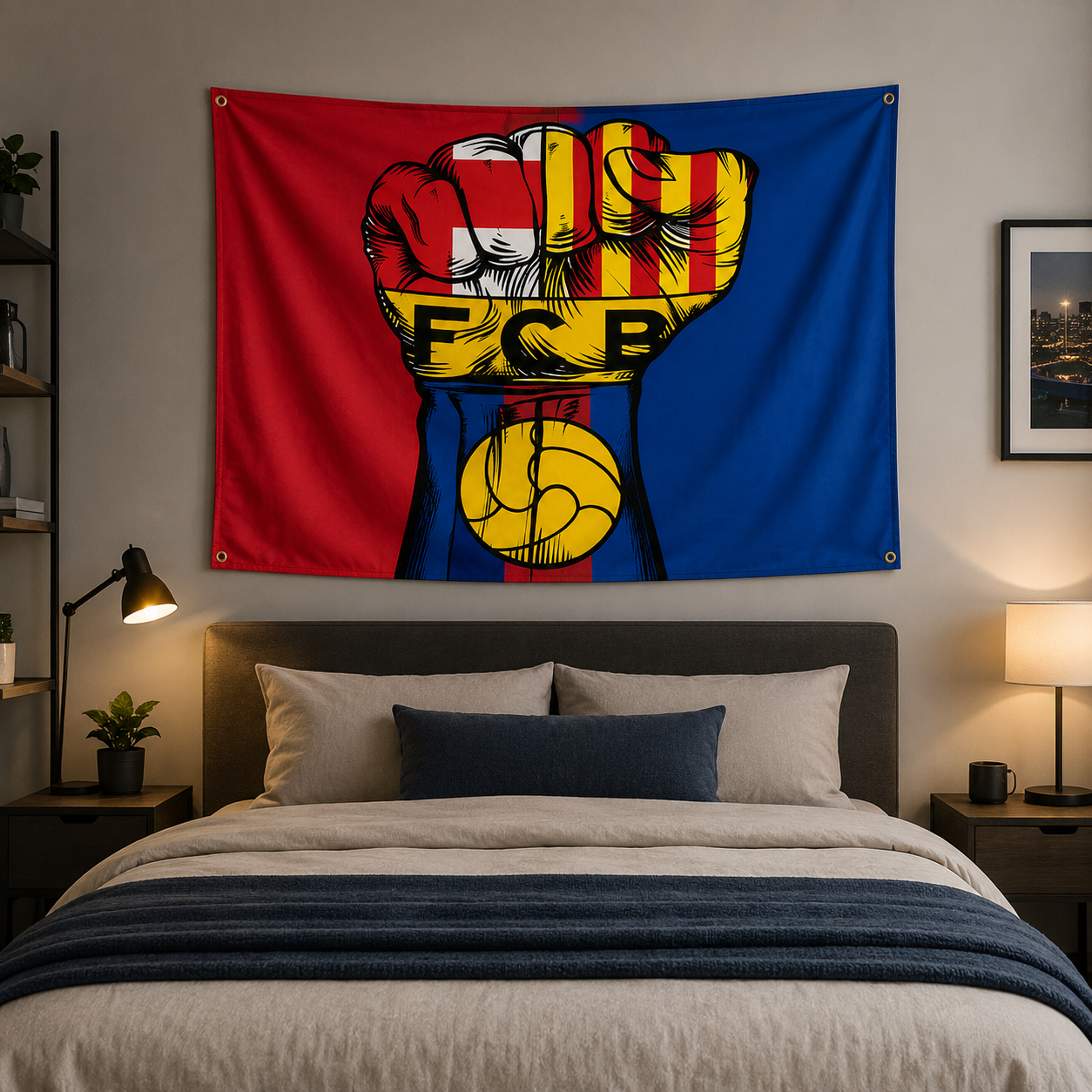 Barcelona Theme Backdrop Tapes - Home Barcelona recension och pris