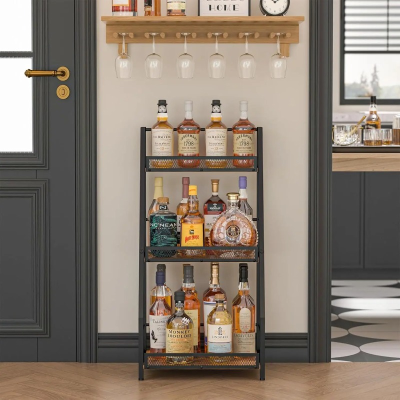 3-Tier Ladder Wine Rack Freest - Home Bar Shelf recension och pris