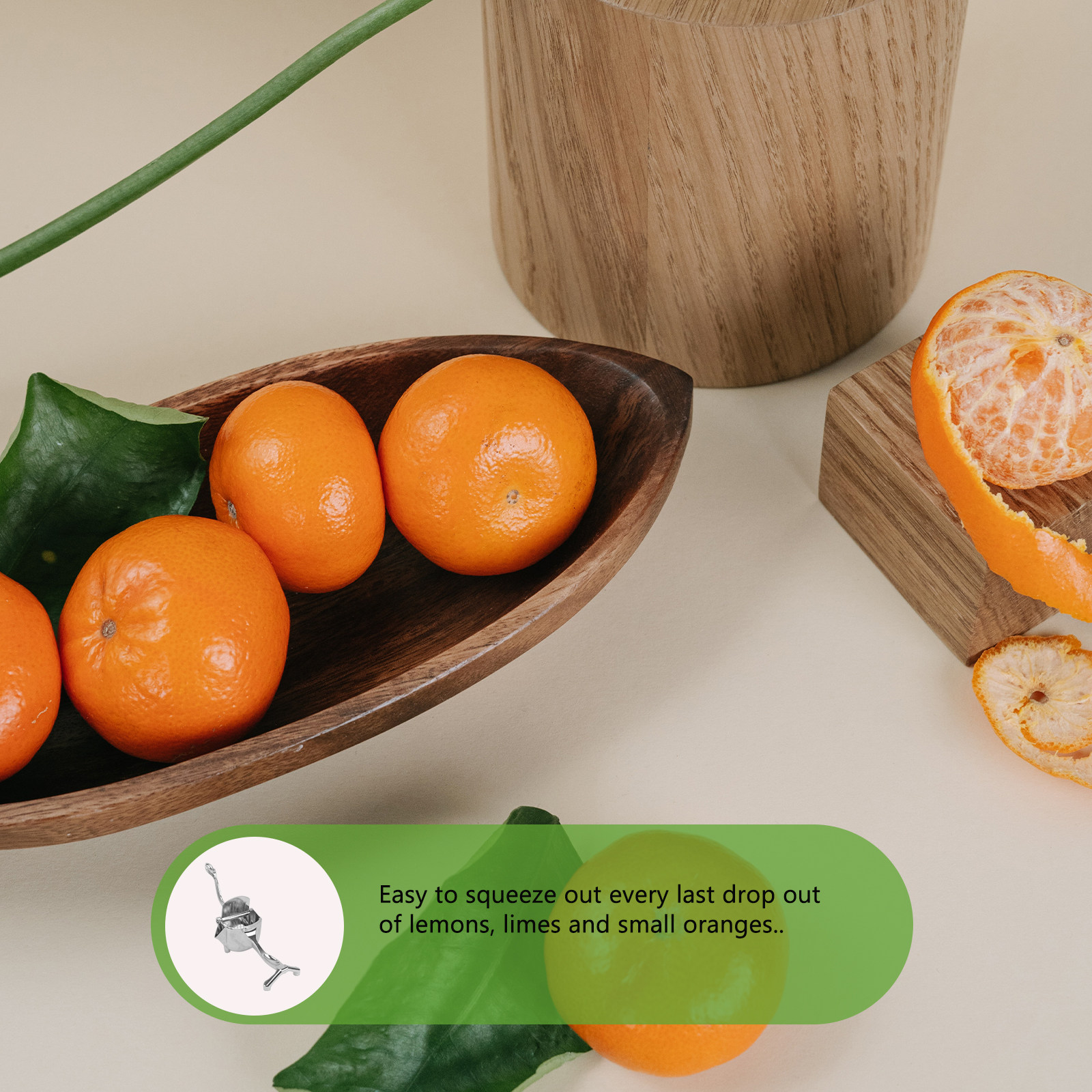 Thickened Aluminum Alloy Manua - Citrus Juicer Bar recension och pris