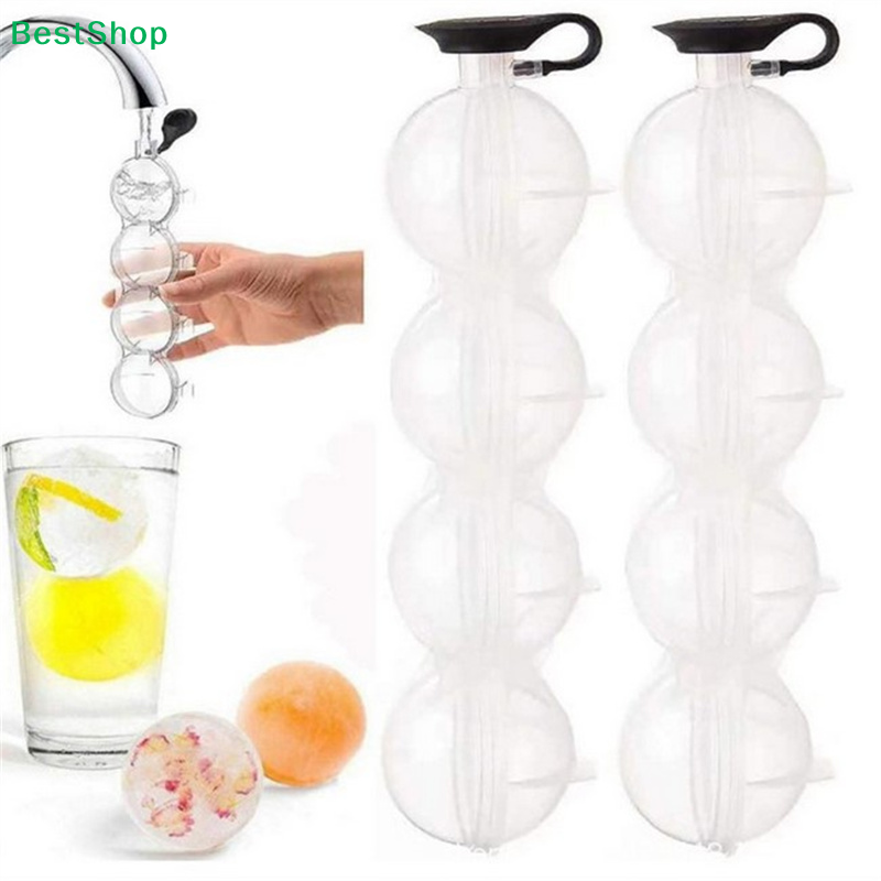 ★4 Cavity Bar Sphere Ice Cube  - Ice Mold Sphere recension och pris