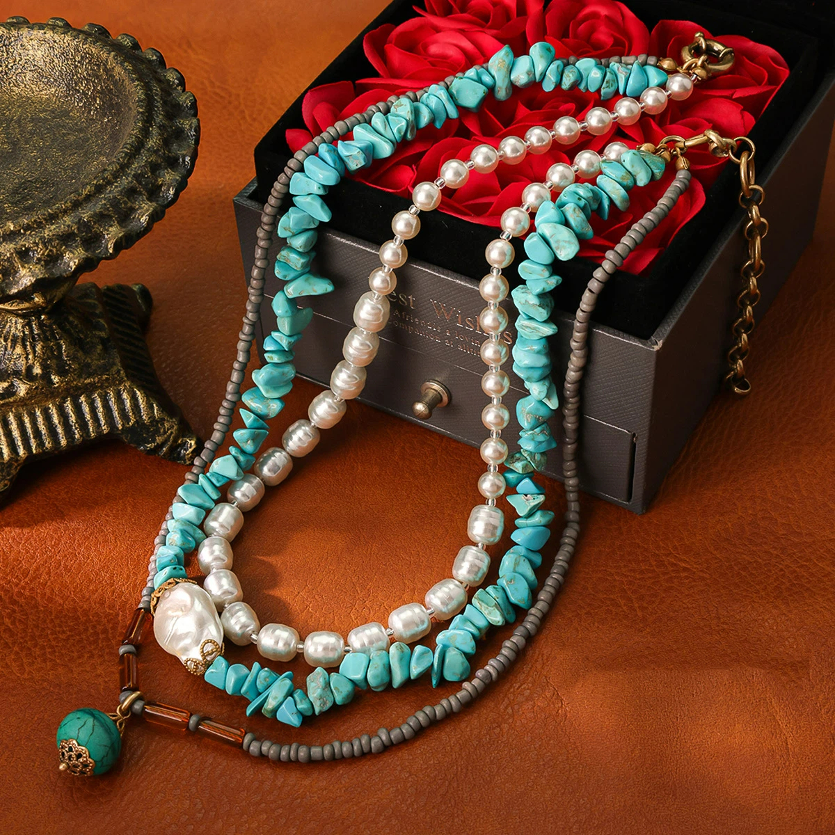 Heavy Industry Natural Turquoi - Highball Glass Set recension och pris