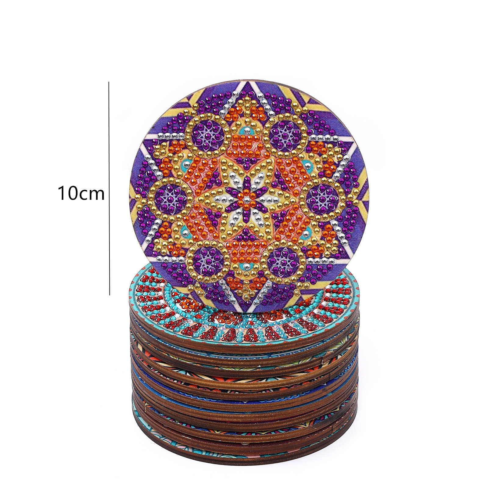 12Piece Manda Floral Pattern C - Home Barista recension och pris