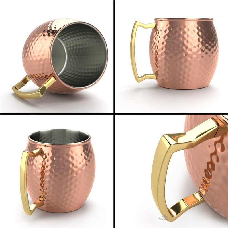 1pcs 550ml Moscow Mule Copper  - Mule Copper Mug recension och pris