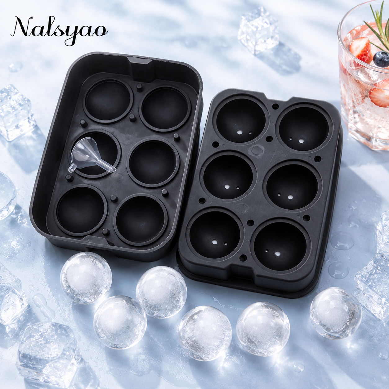 Wholesale Ice Cube Silicone Ic - Ice Mold Sphere recension och pris