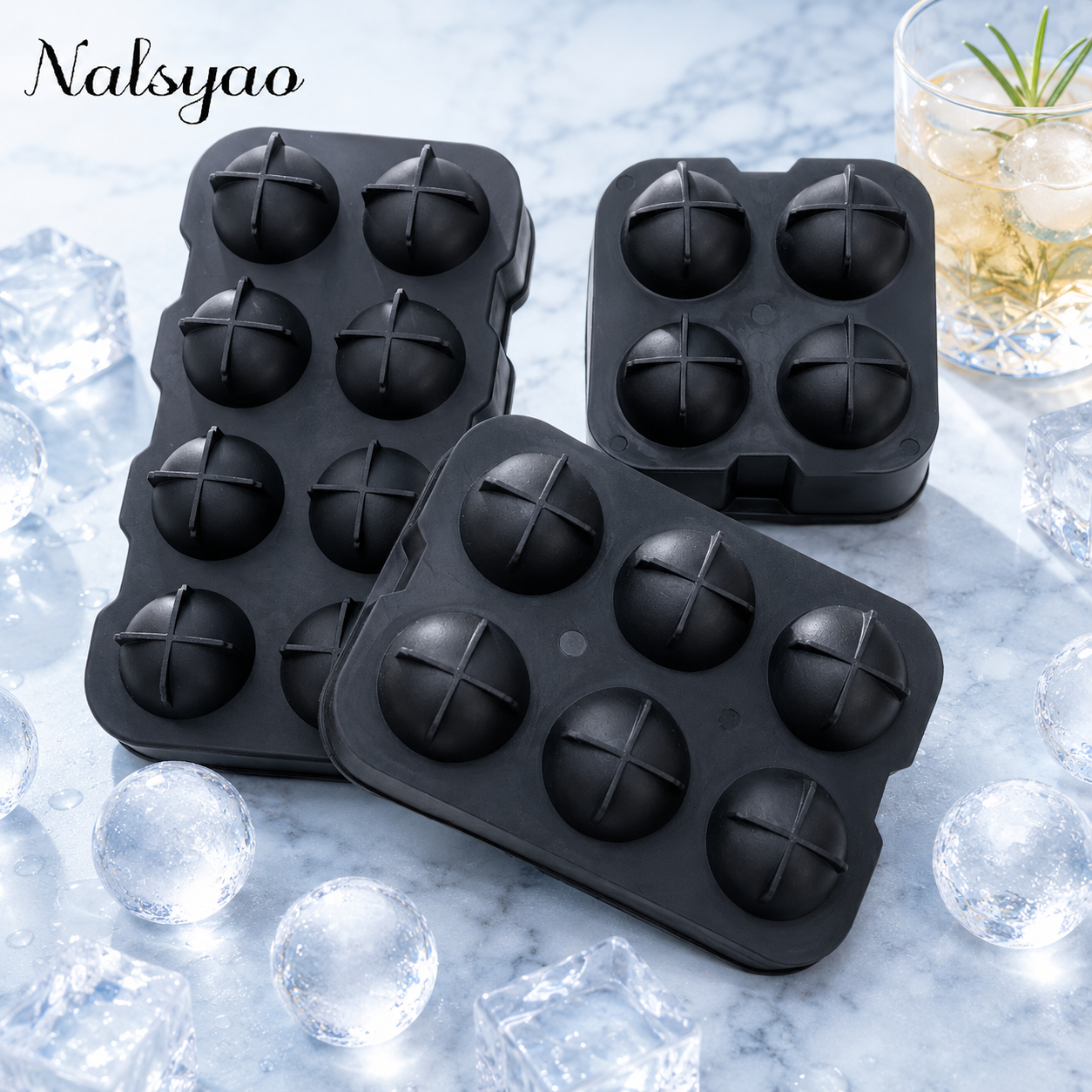 Wholesale Ice Cube Silicone Ic - Ice Mold Sphere recension och pris