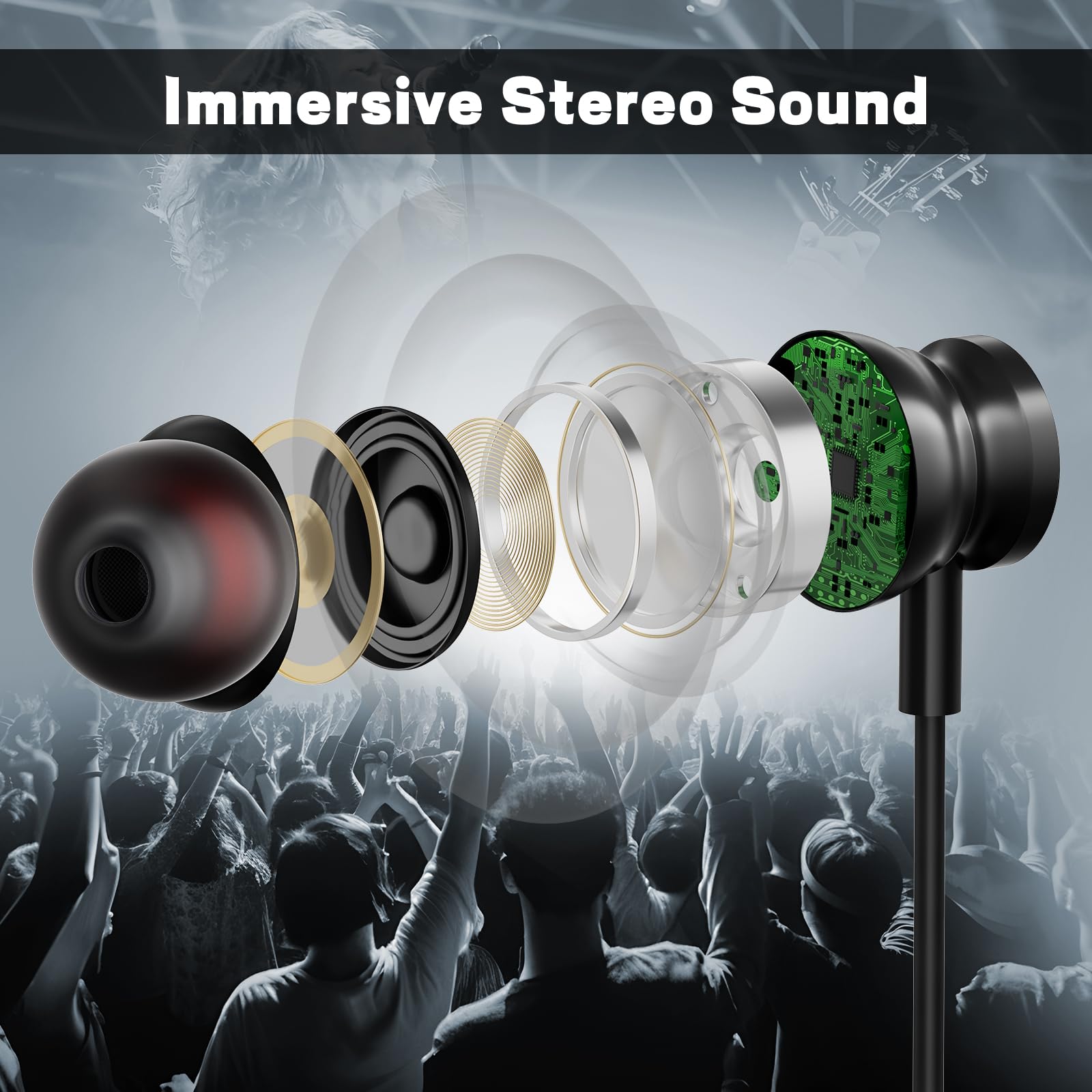 Type C Wired Headphones 3.5mm  - Home Bar Iphone recension och pris