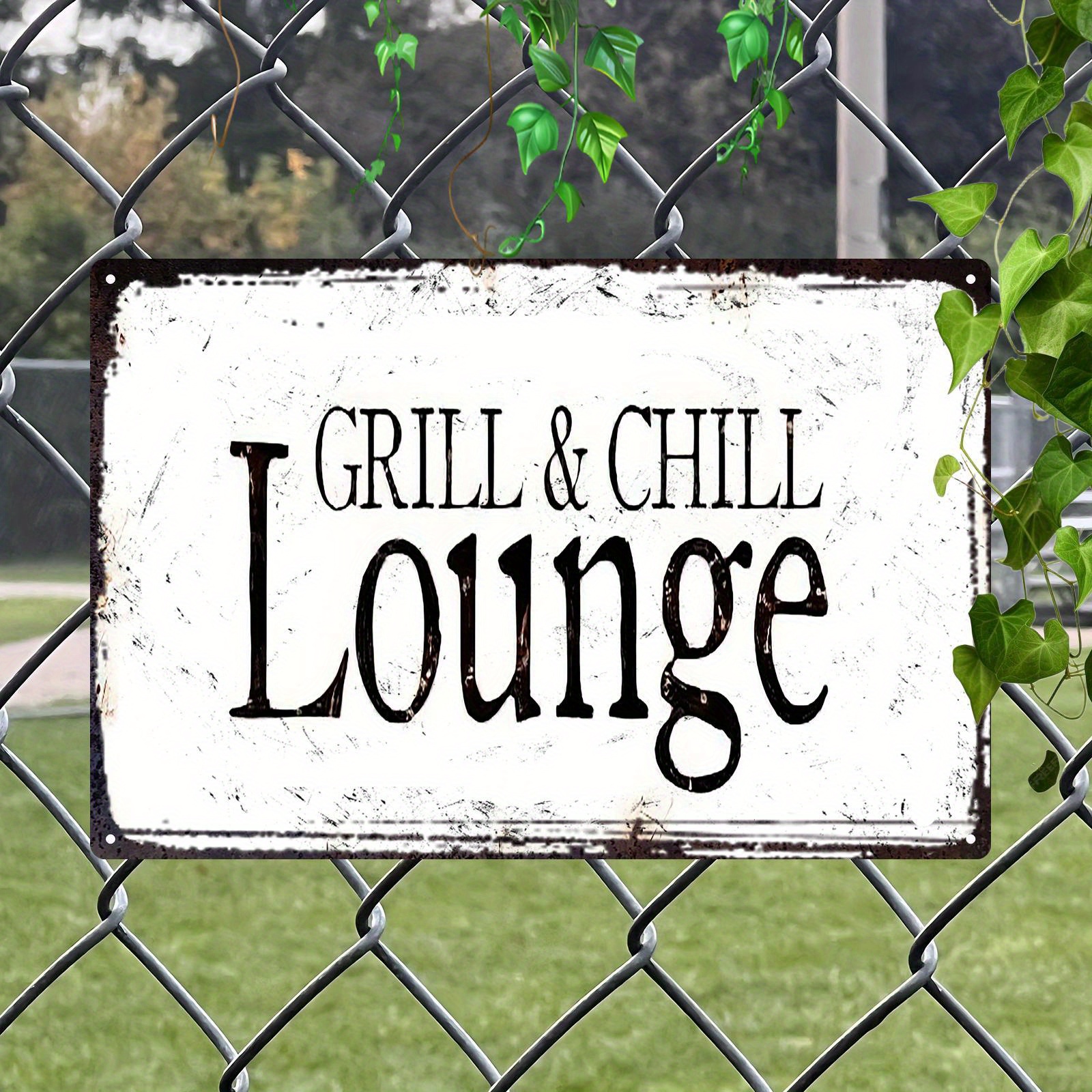 Tin Sign - Vintage Grill & Chi - Home Bar Lounge recension och pris