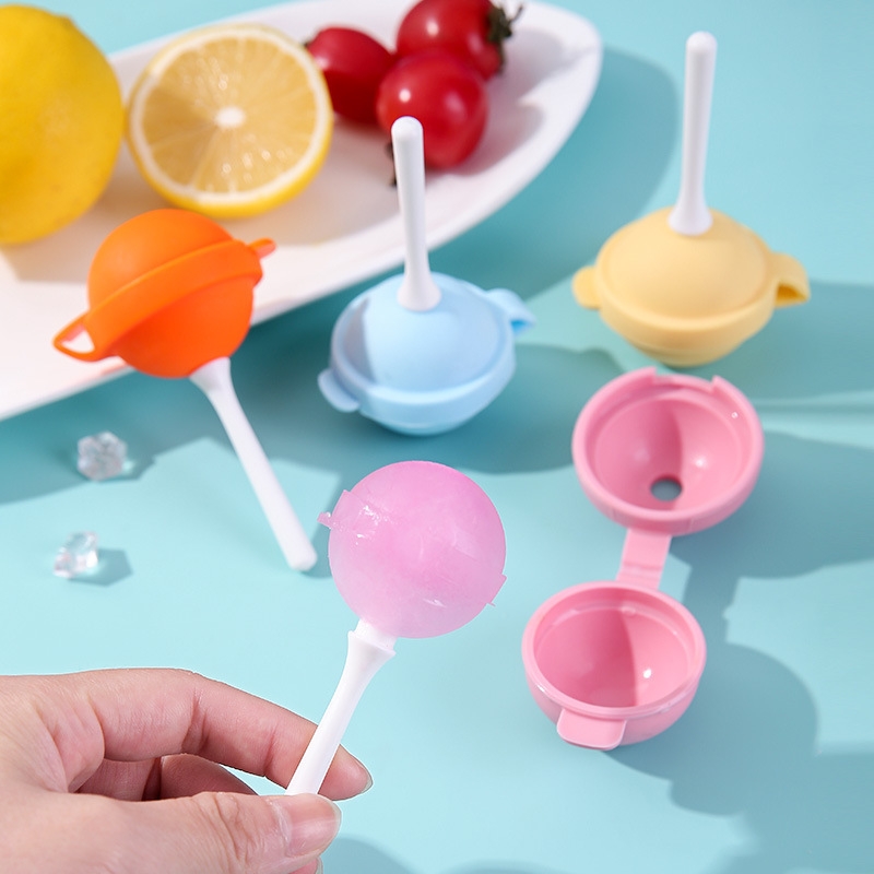 4 PCS Lollipop Ice Ball Mold S - Ice Mold Sphere recension och pris