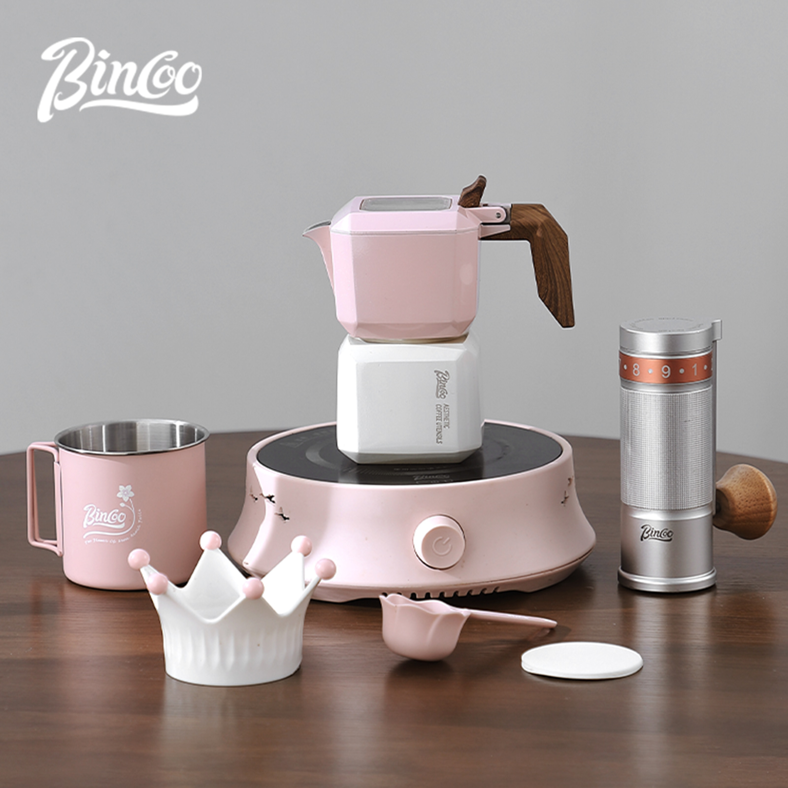 BINCOO Dual Valve Moka Pot Squ - Home Barista recension och pris