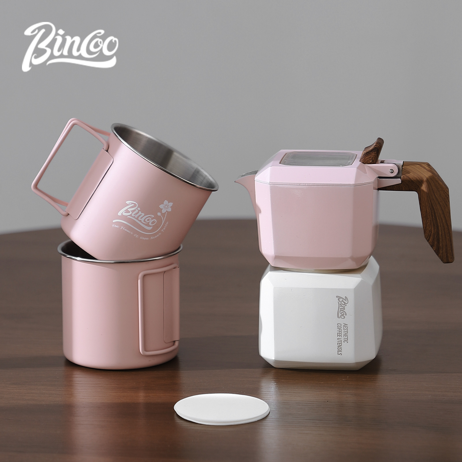 BINCOO Dual Valve Moka Pot Squ - Home Barista recension och pris