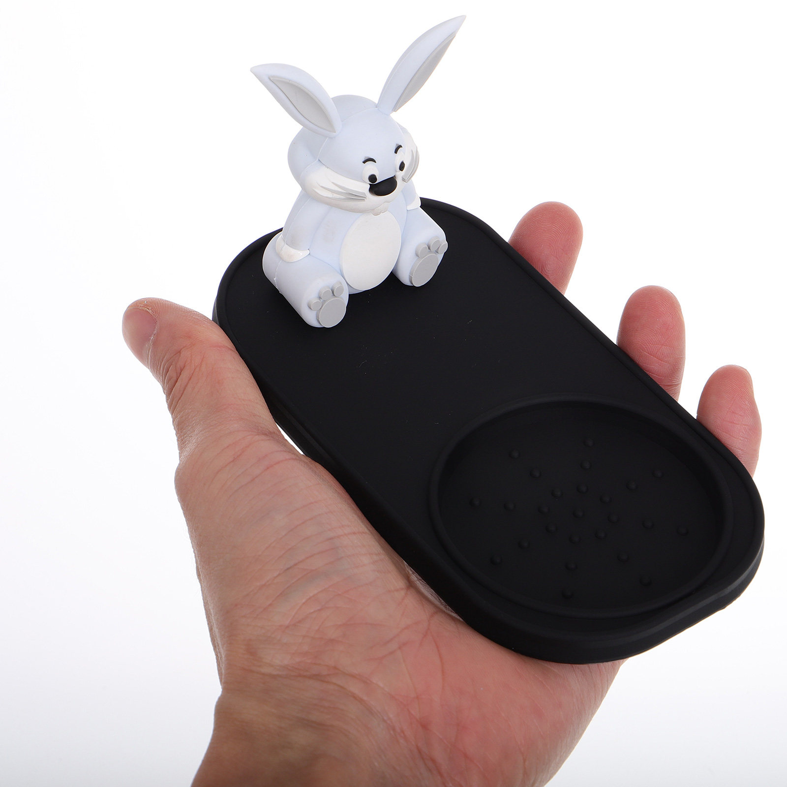 Bunny Pattern Espresso Tamping - Home Bar And Counter recension och pris
