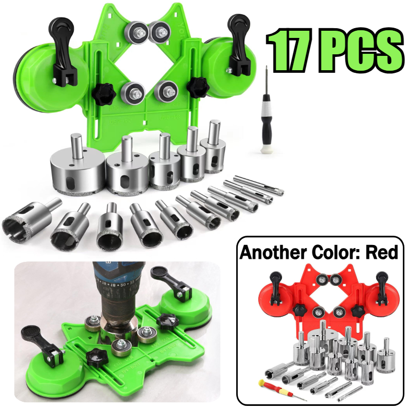17Pcs Diamond Tile Drill Bits  - Jigger Double Sided recension och pris