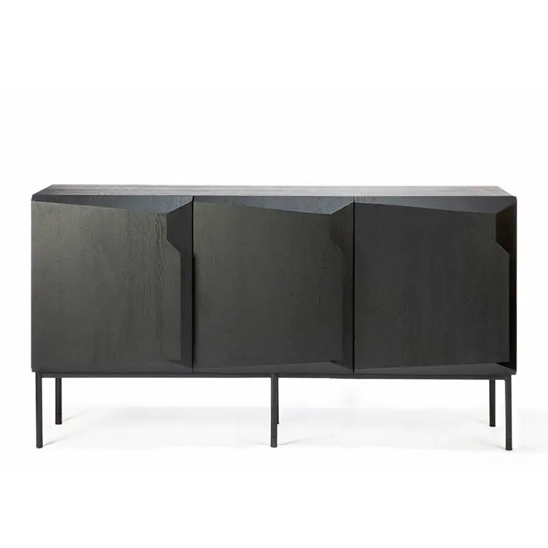 Solid Wood Black Display Cabin - Home Bar Lounge recension och pris