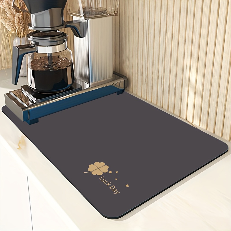 Dark Grey Clover Luck Dish Dry - Home Bar And Counter recension och pris