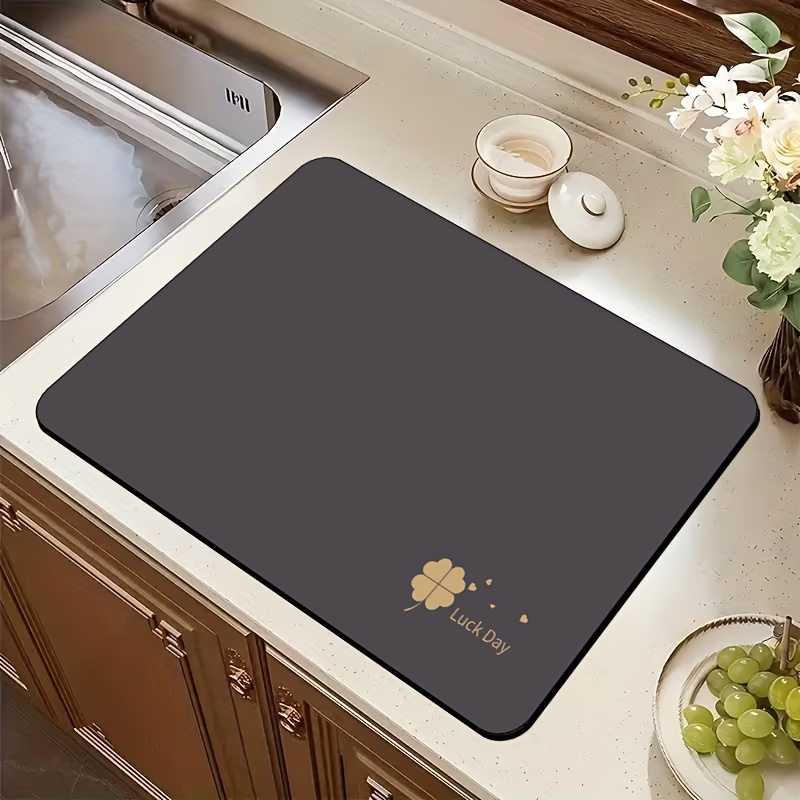 Dark Grey Clover Luck Dish Dry - Home Bar And Counter recension och pris