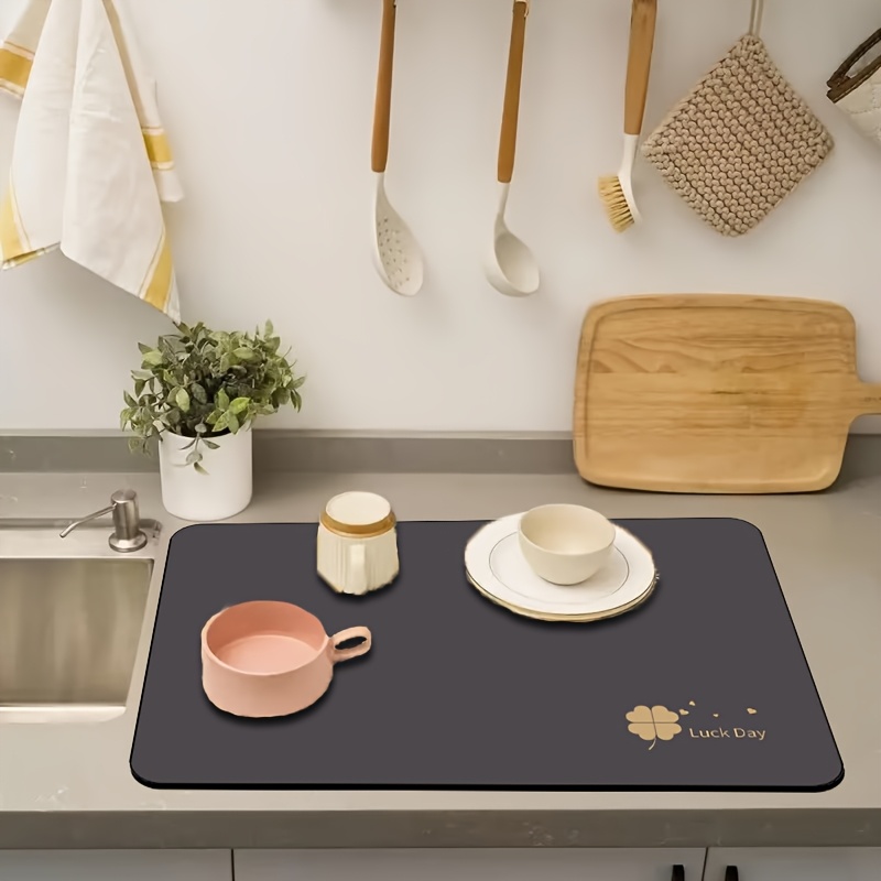 Dark Grey Clover Luck Dish Dry - Home Bar And Counter recension och pris