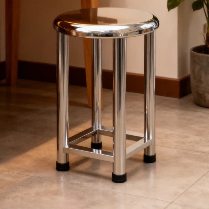 304 Stainless Steel Round Stoo - Home Bar Lounge recension och pris