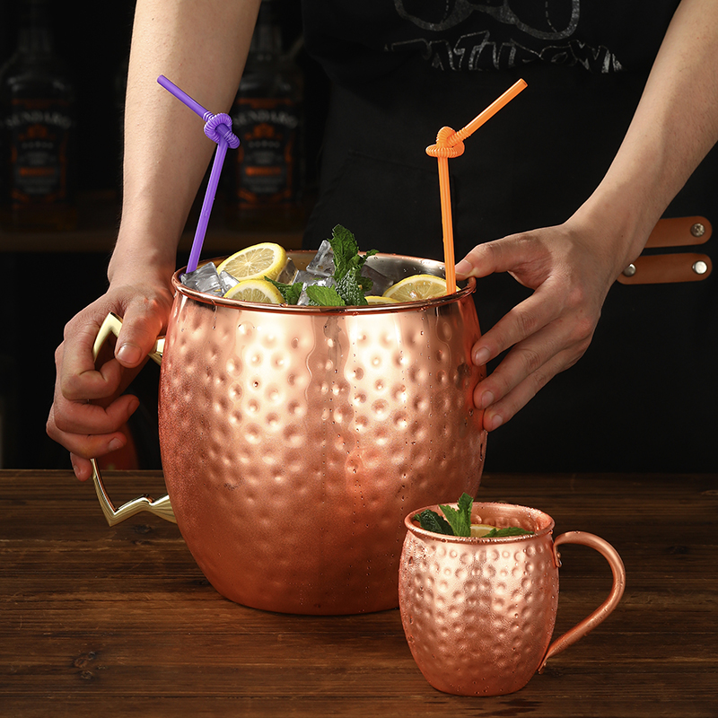 Giant Hammered Moscow Mule Mug - Mule Copper Mug recension och pris