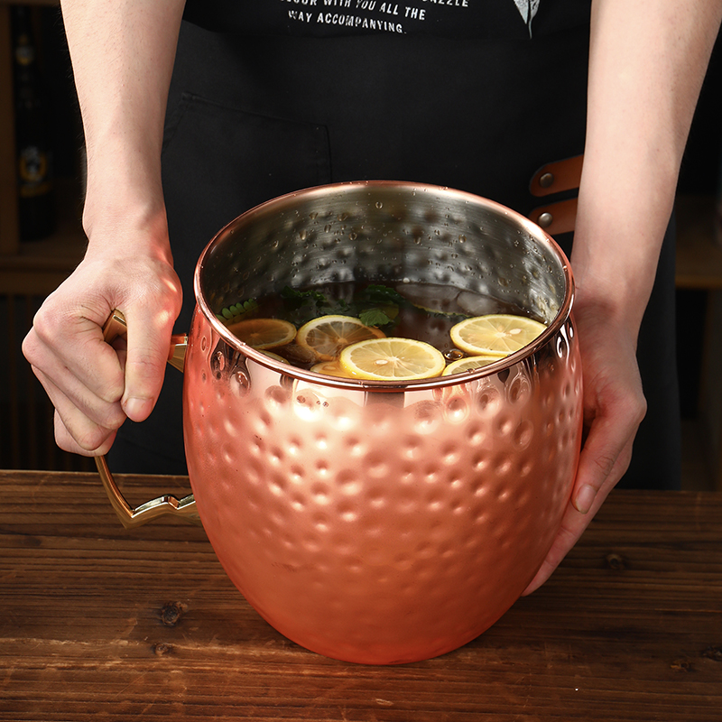 Giant Hammered Moscow Mule Mug - Mule Copper Mug recension och pris