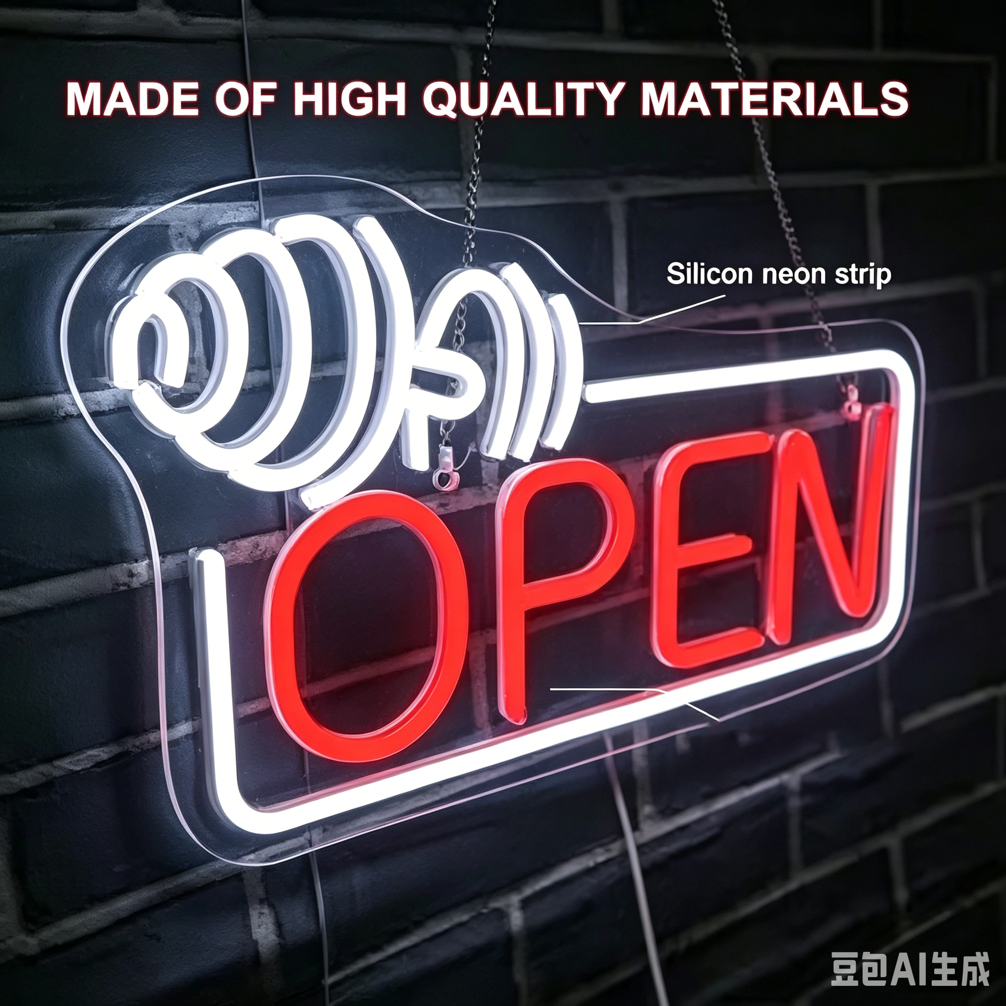 LED Neon Music Word Sign Color - Home Bar Word recension och pris