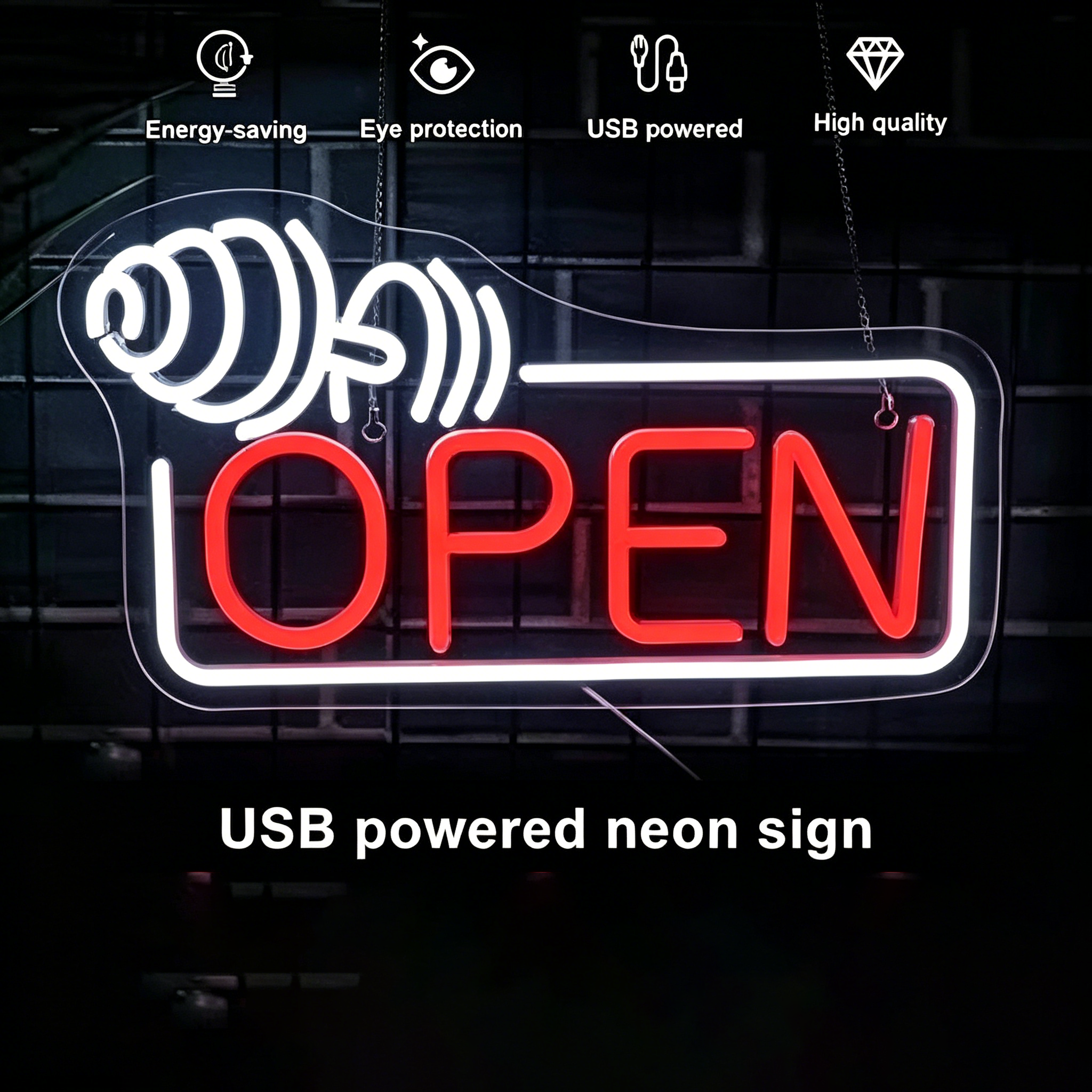 LED Neon Music Word Sign Color - Home Bar Word recension och pris