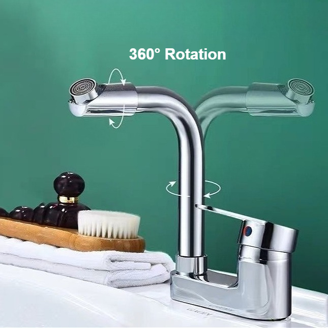 Bathroom Mixer Faucet Double-h - Home Bar Sink recension och pris