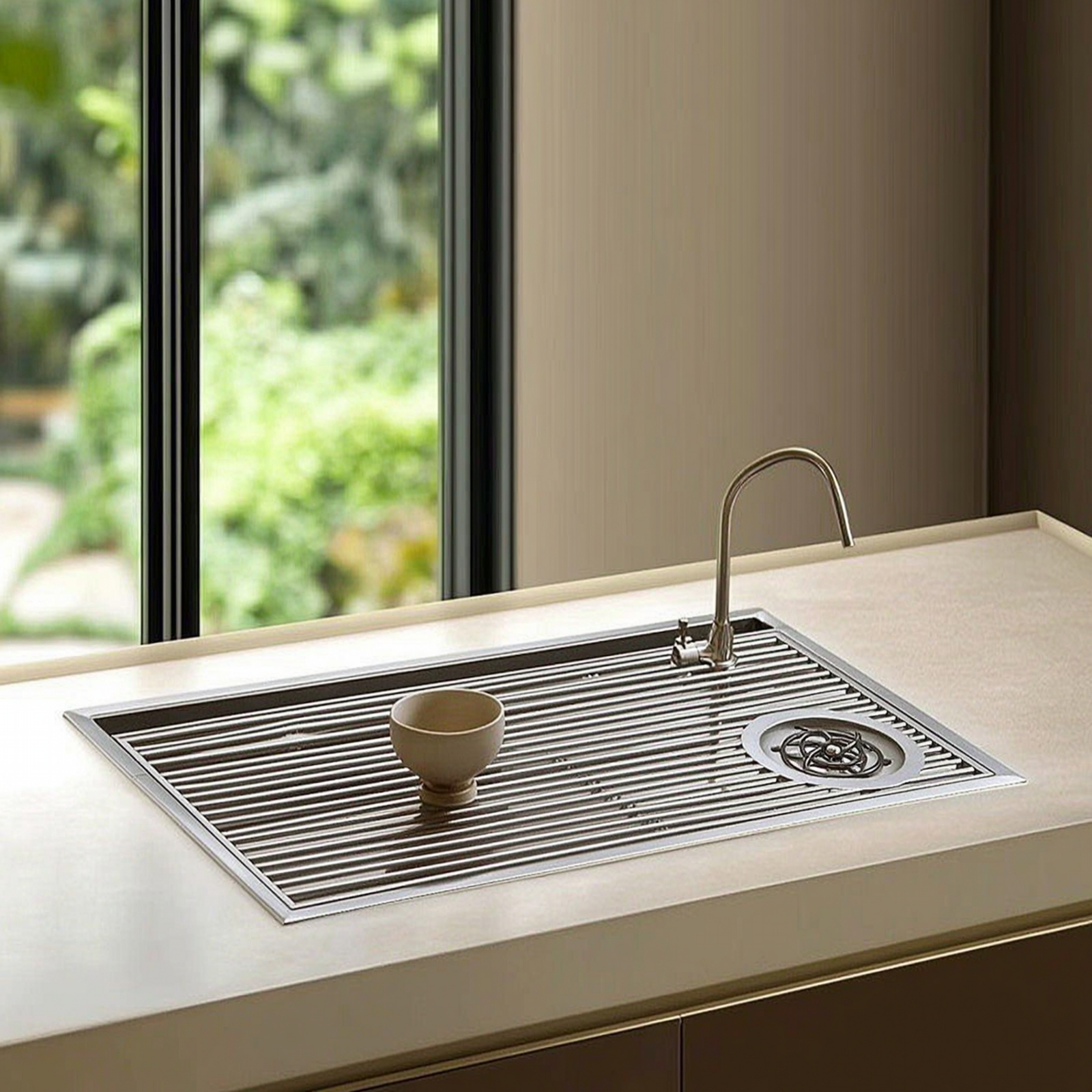 Inset Tea Tray with Faucet Ope - Home Barista recension och pris