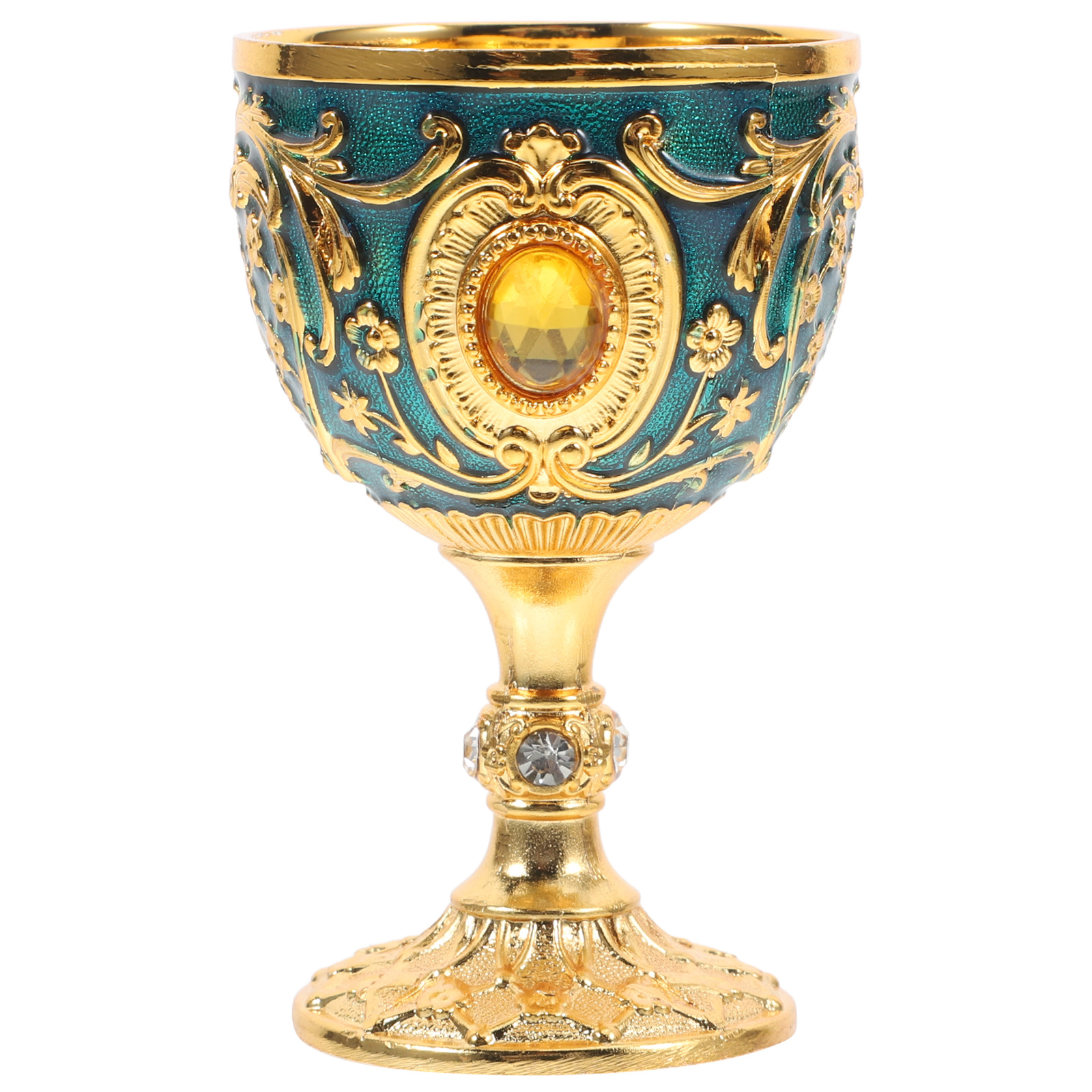 Gold Chalice Cup Retro Vintage - Old Fashioned Glass recension och pris