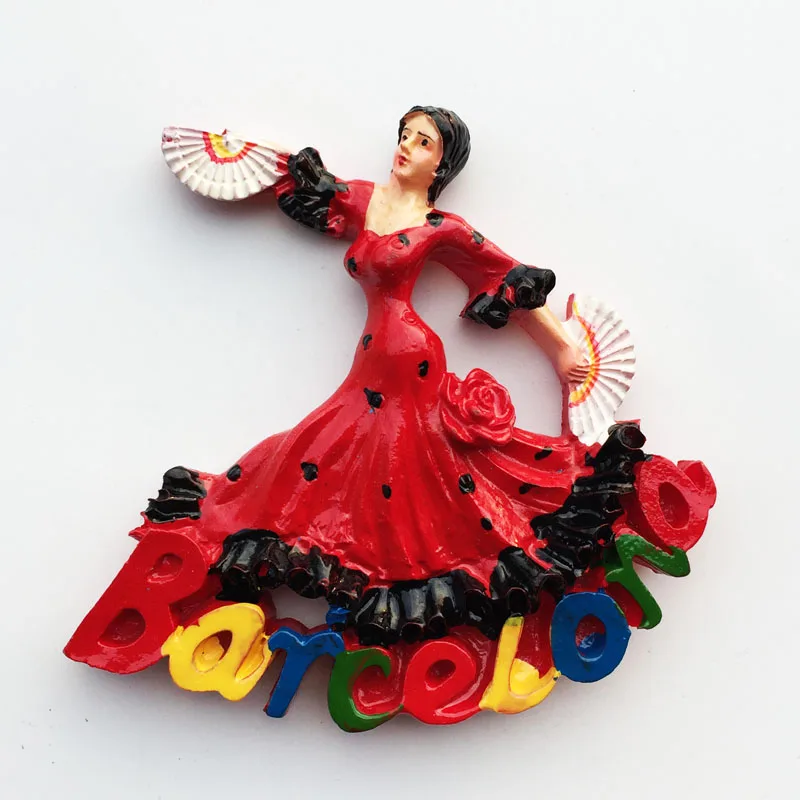 Spain Fridge Magnets Travellin - Home Barcelona recension och pris