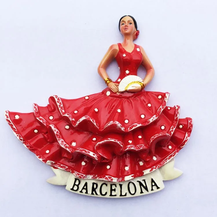 Spain Fridge Magnets Travellin - Home Barcelona recension och pris